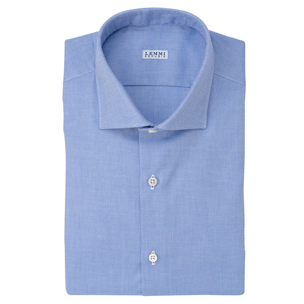 Camicia Oxford celeste scuro Camicia Oxford celeste scuro